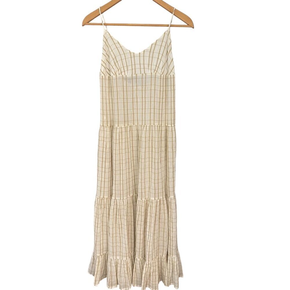 Free People Women Maxi Dress Size XS Boho Cottagecore Coastal Peasant Summer